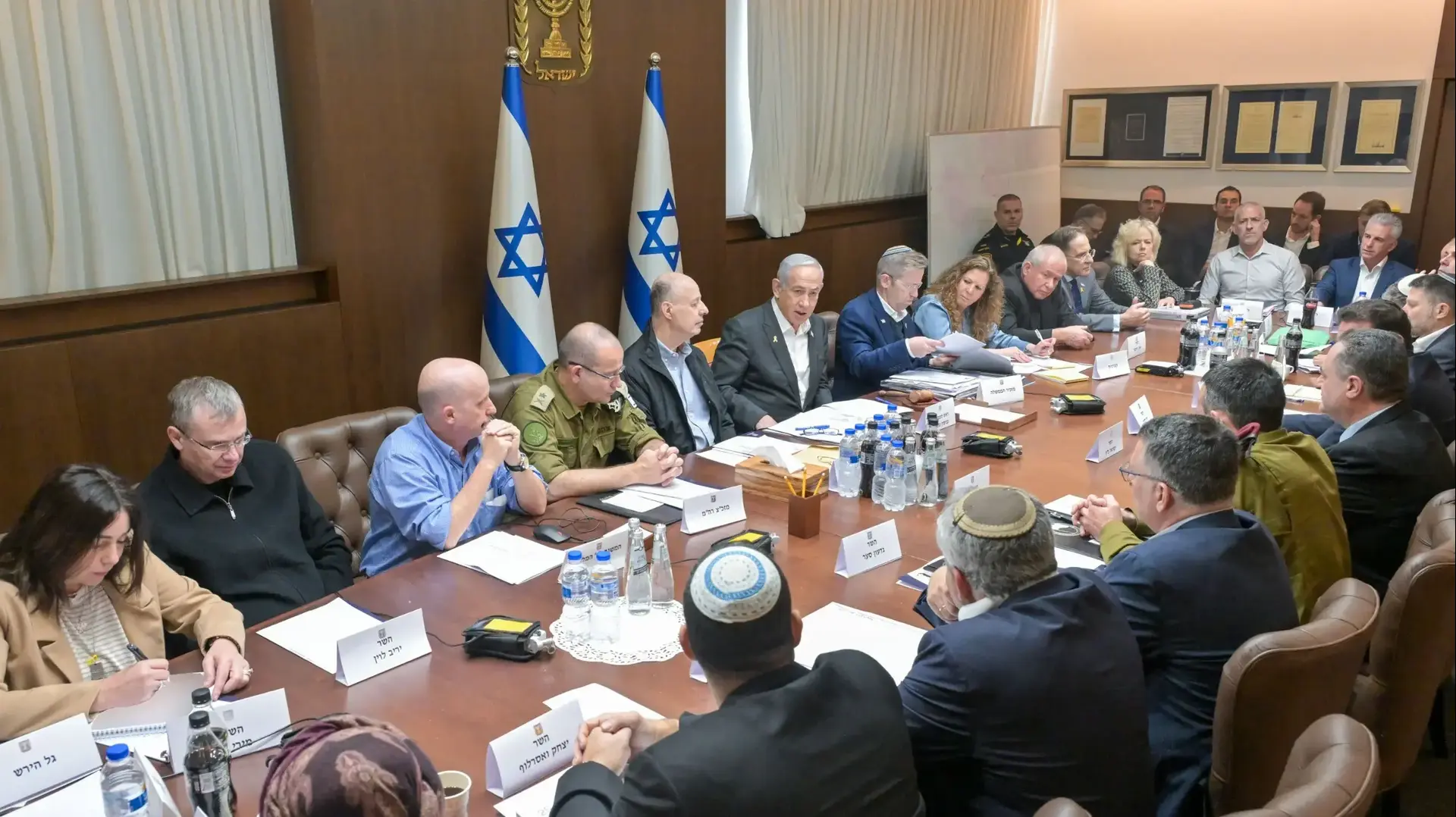 קבינט הממשלה, 17 בינואר 2025