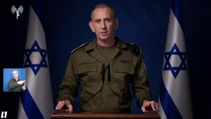 הצהרת דובר צה"ל דניאל הגרי, בנוגע לחזרת החטופות