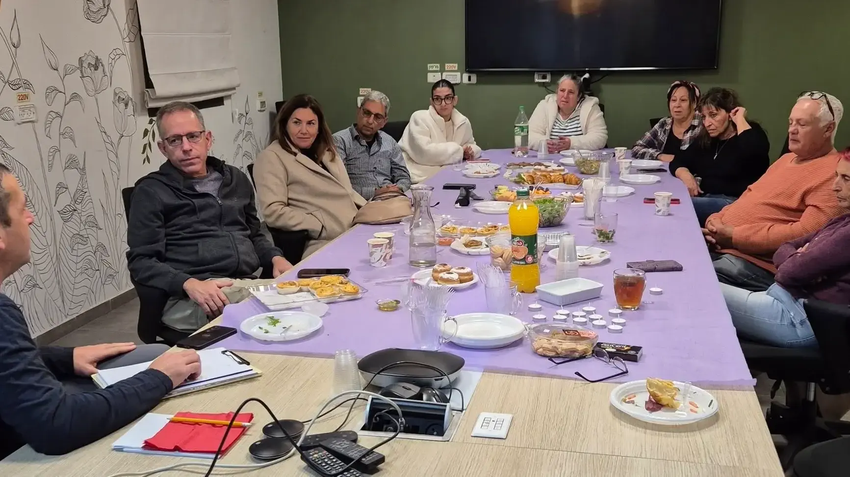 המתנדבים ממועצה אזורית בני שמעון למען ילדים עם צרכים מיוחדים
