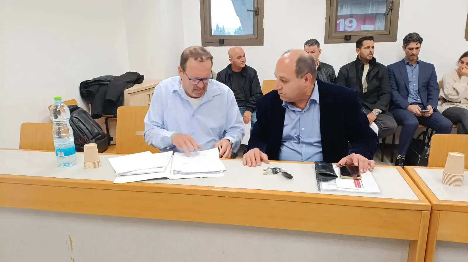 מוחמד אבו יונס עם ניר רשף