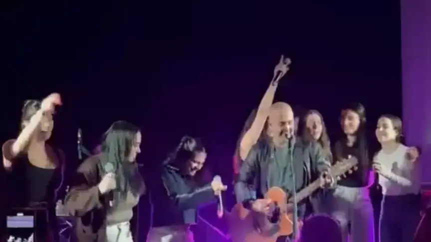 התצפיתניות שרות יחד עם עילי בוטנר והילדים החדשים, 4 בפברואר 2025