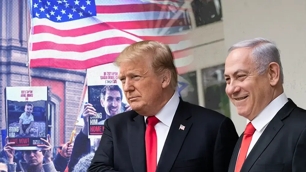 בנימין נתניהו ודונלד טראמפ