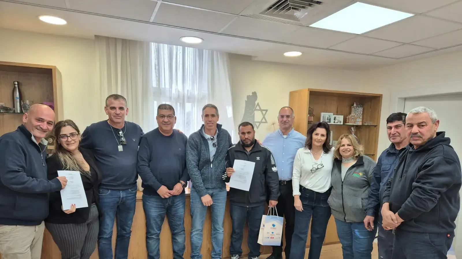 הסכם קיבוצי מיוחד במפעל החקלאי "יישובי חבל מעון"