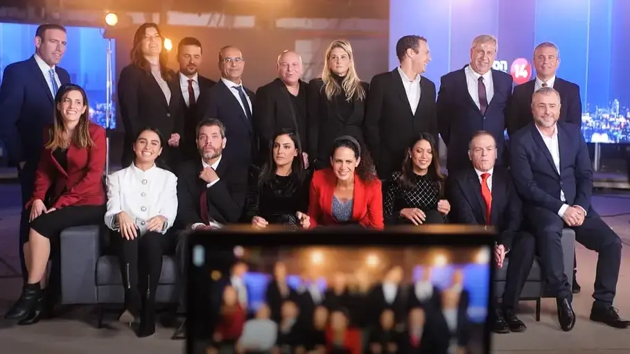 מגישי ערוץ 14 בשנת 2021