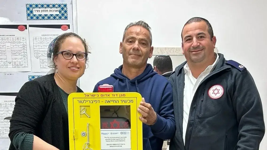 מכשירי מפעם (דפיברילטור) חדשים של מד"א הוצבו בירוחם