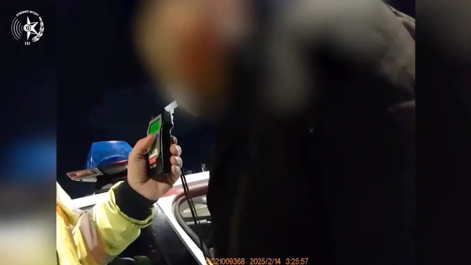 מעצר נהג תושב הפזורה אעצם ש'טס' במהירות של 173 קמ"ש