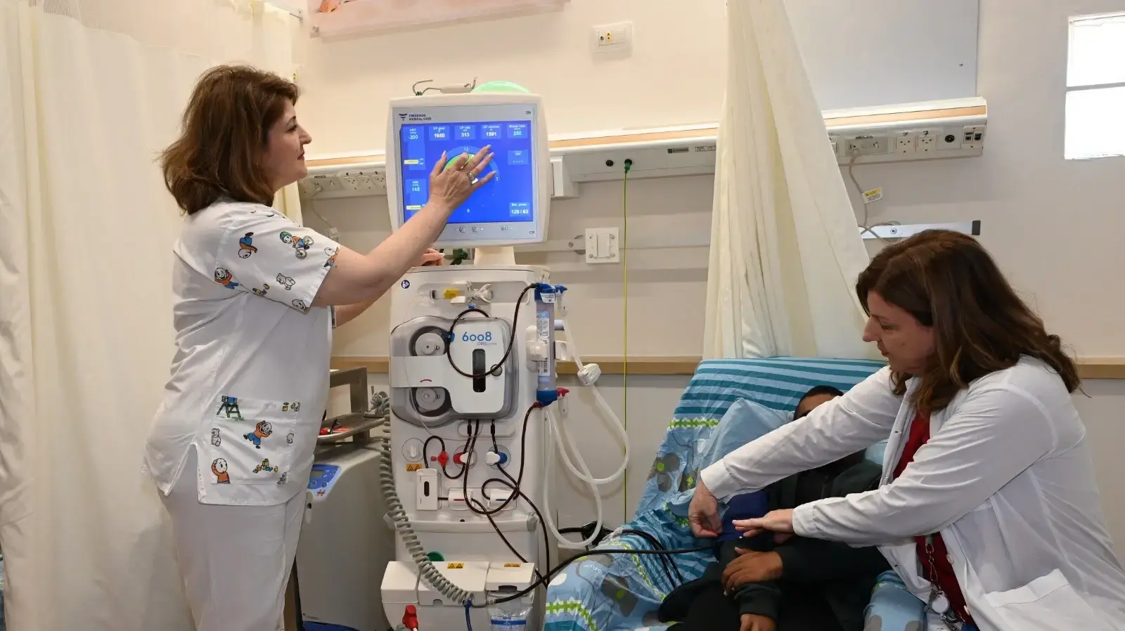 שירות דיאליזה חדש בבית חולים סבן לילדים