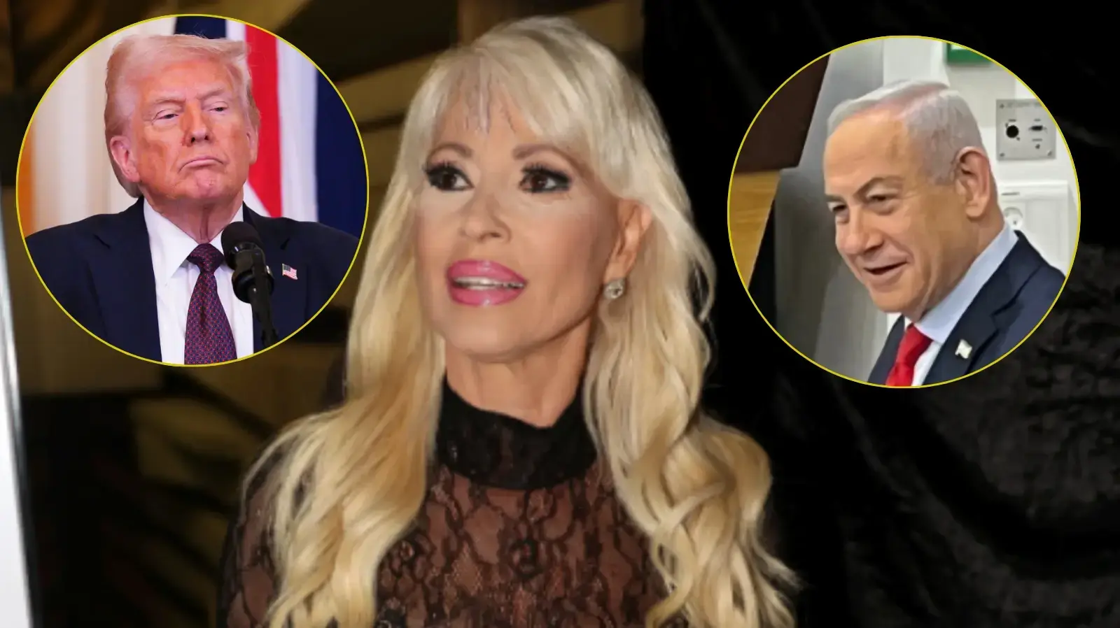 פנינה רוזנבלום | בנימין נתניהו | דונלד טראמפ פנינה רוזנבלום | בנימין נתניהו | דונלד טראמפ