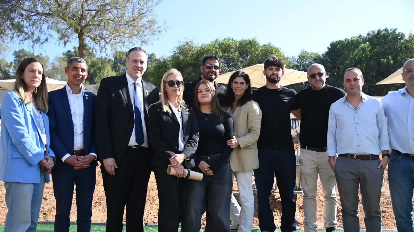 טקס הנחת אבן הפינה לאולם הג'ודו החדש על שם עומר סמדג'ה ז"ל