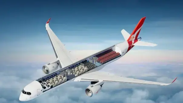 מטוס A350 של קוואנטס