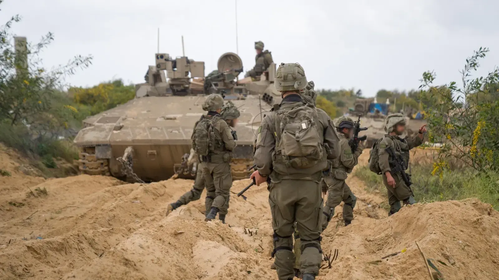 כוחות צה"ל בפעילות קרקעית בצפון רצועת עזה, 20 במרץ 2025