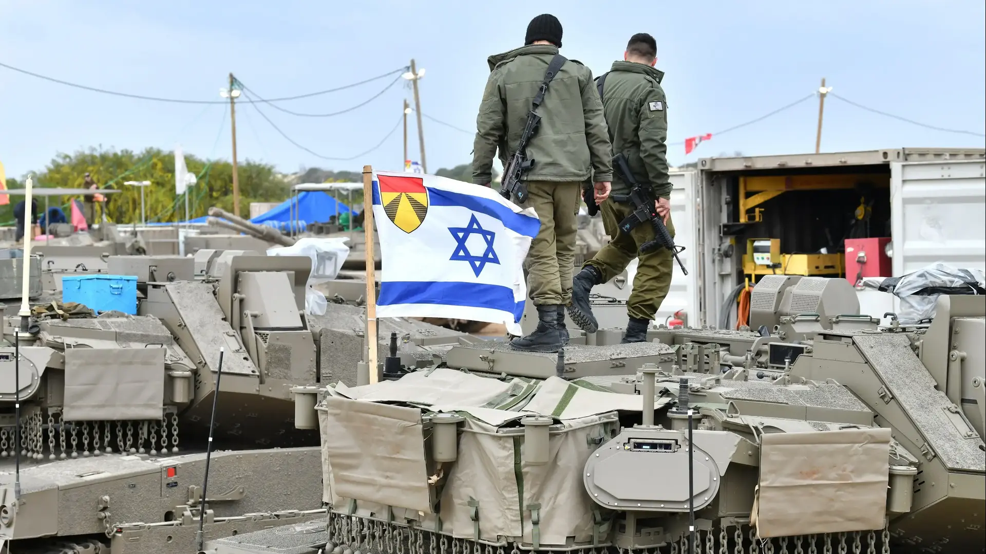 טנקים של צה"ל, גדר גבול רצועת עזה, 20 במרץ 2025