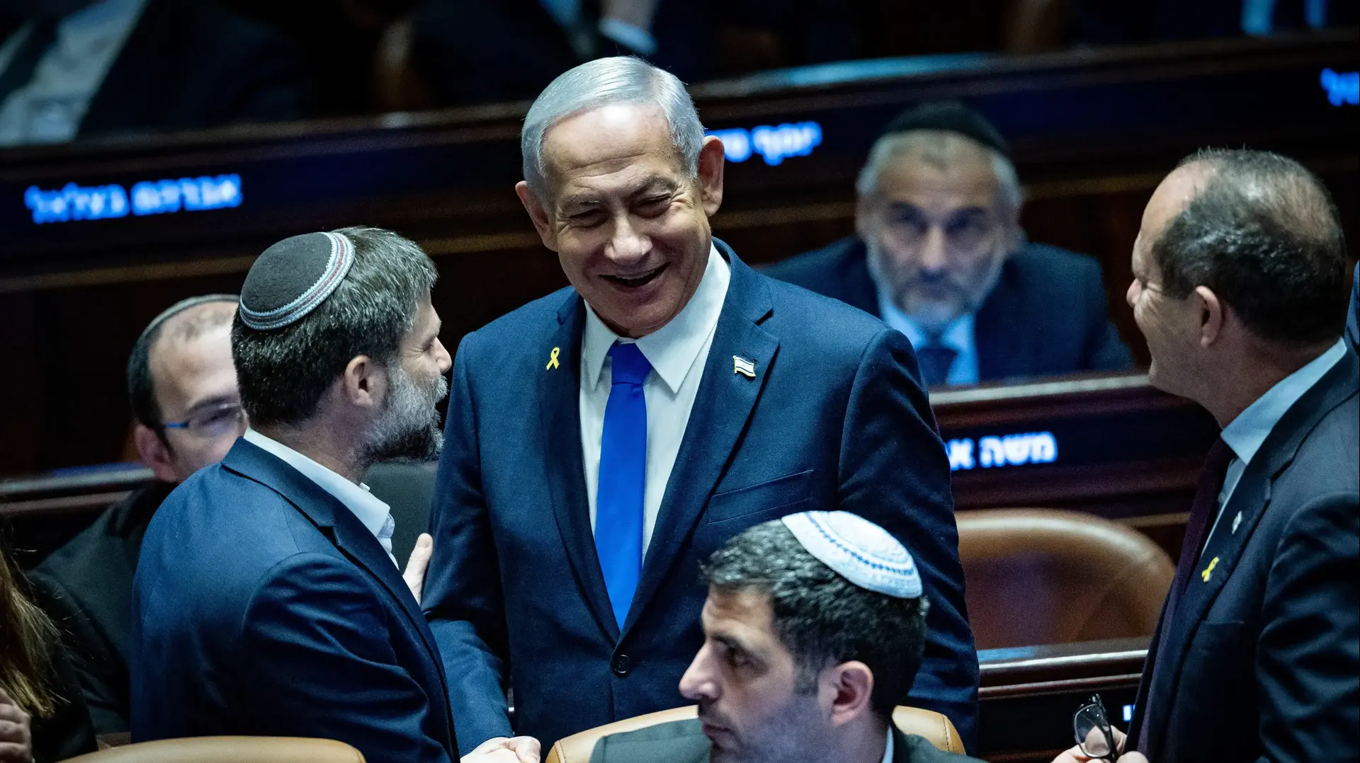 ראש הממשלה, בנימין נתניהו בהצבעות על תקציב 2025, מליאת הכנסת, 25 במרץ 2025 ראש הממשלה, בנימין נתניהו בהצבעות על תקציב 2025, מליאת הכנסת, 25 במרץ 2025