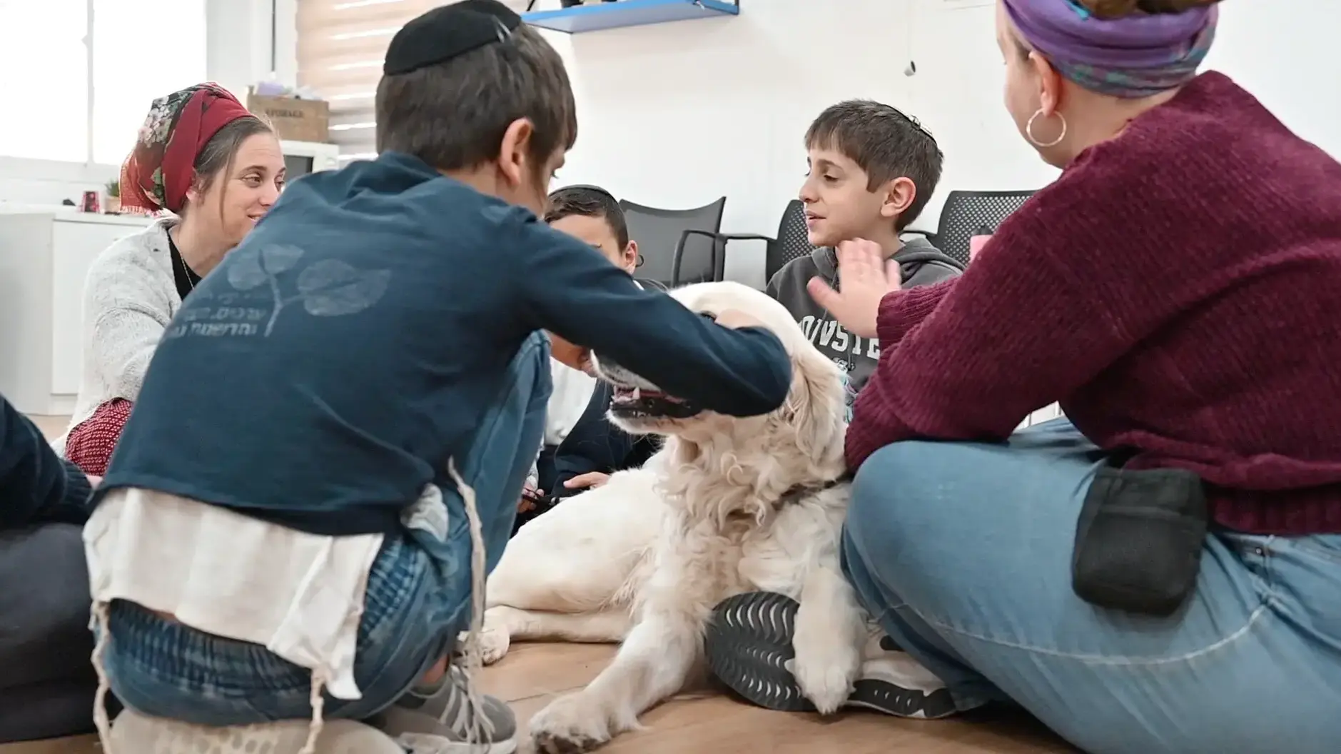 תוכנית הכלבנות הייחודית ליתומים ואחים שכולים