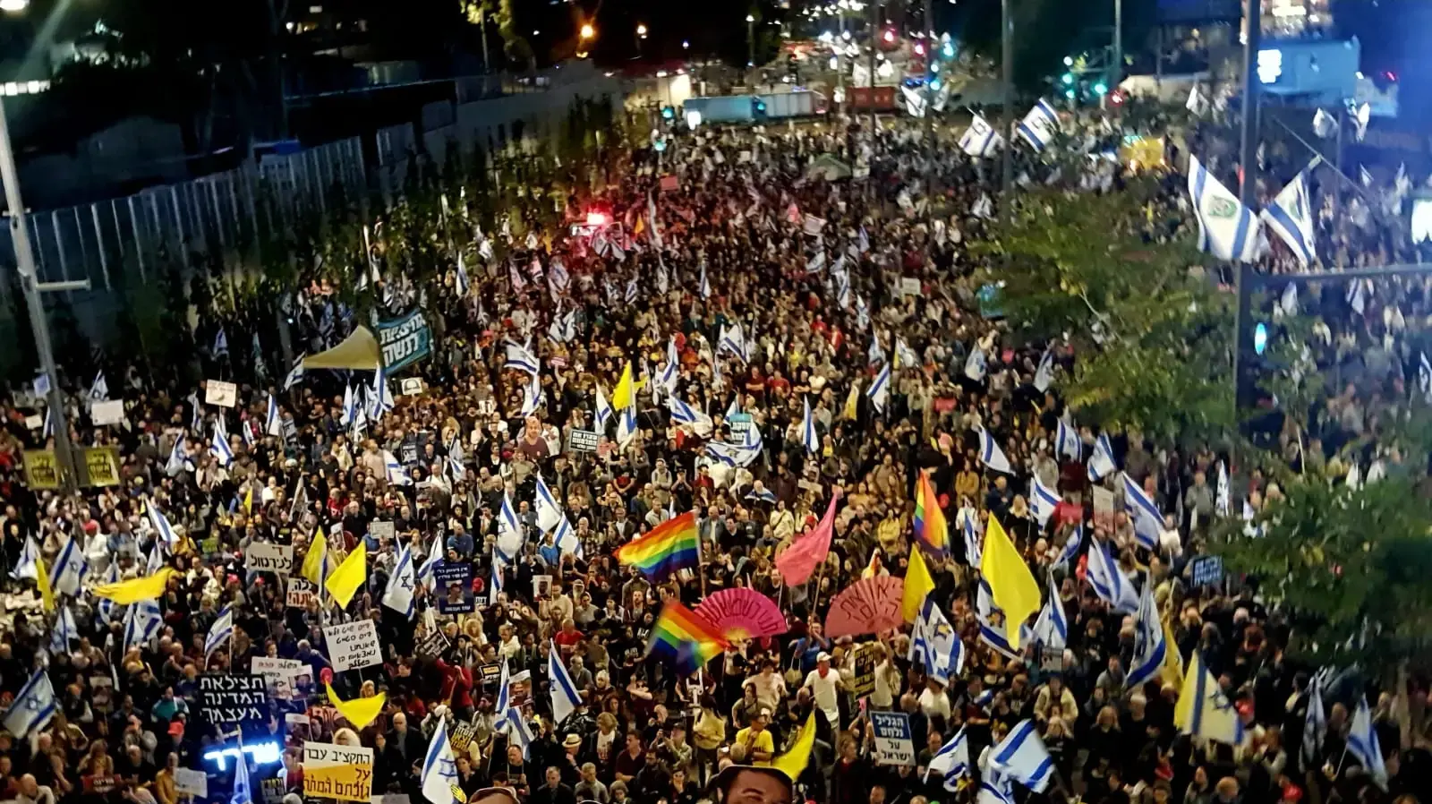 הפגנה למען שחרור חטופים, שער בגין, 29 במרץ 2025