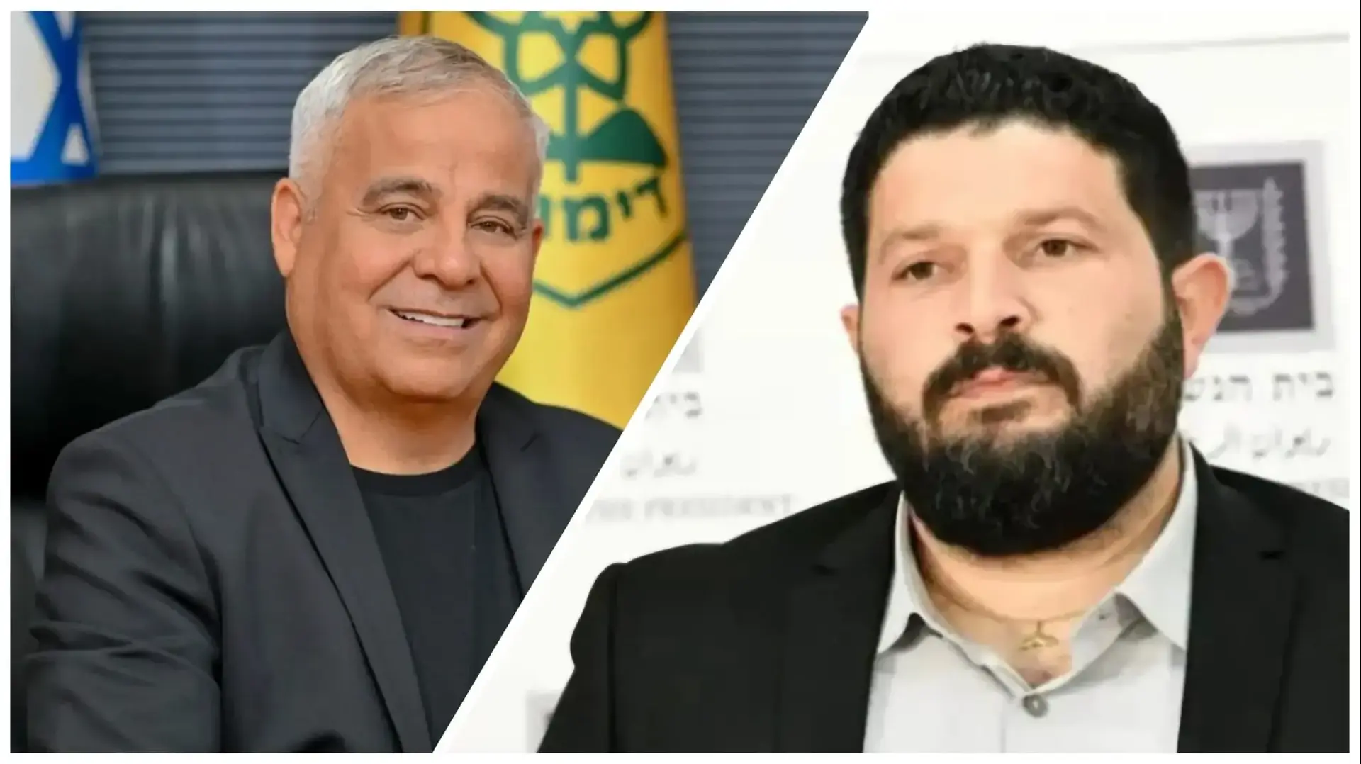 ח״כ אלמוג כהן / ראש עיריית דימונה בני ביטון