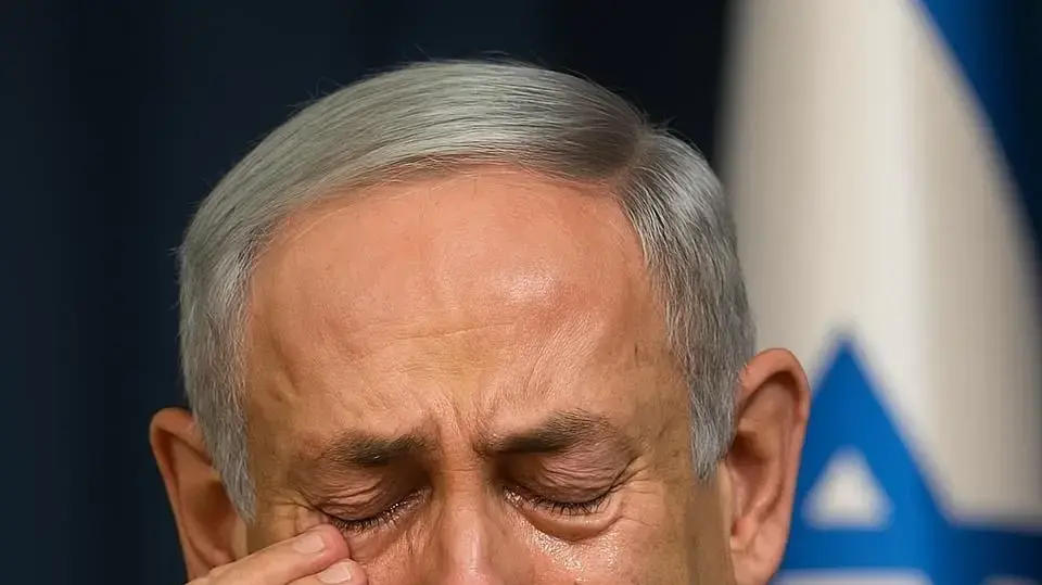 נתניהו בוכה