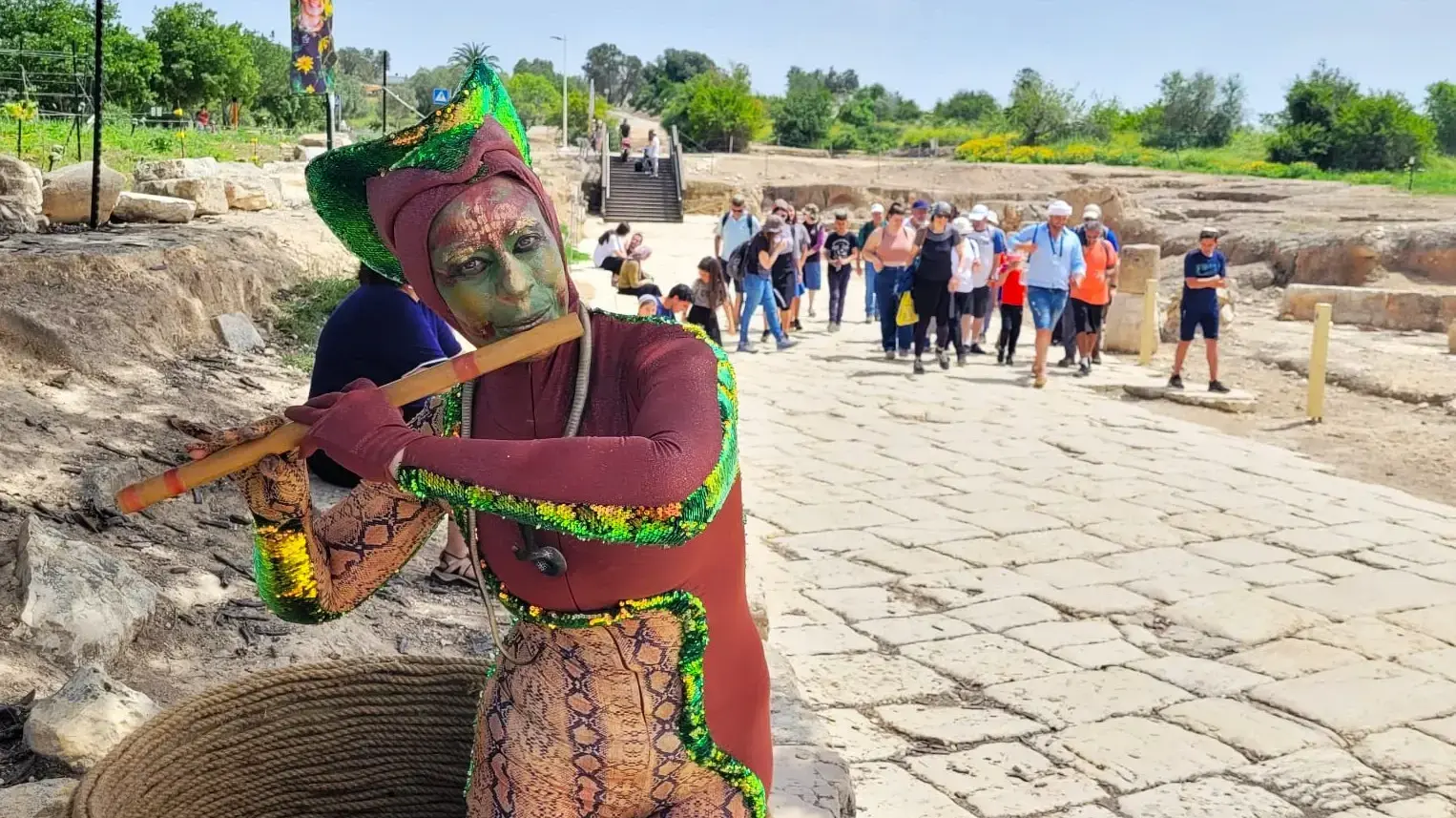 "נושמים תרבות" בגן לאומי ציפורי