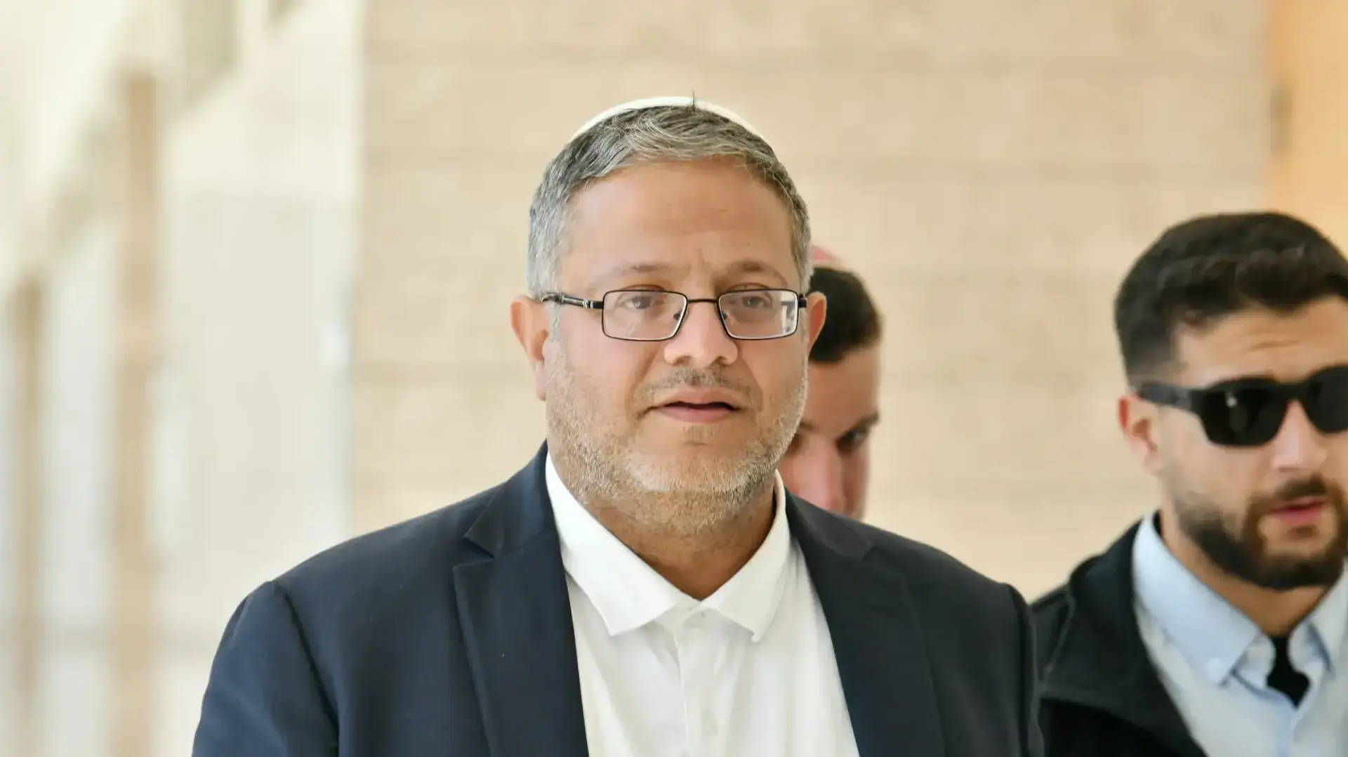 בן גביר בדיון בפרשת מעצר איש השבכ, מחוזי מרכז לוד