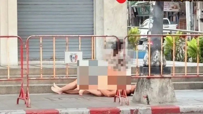 זוג תועד מקיים יחסי מין ברחוב