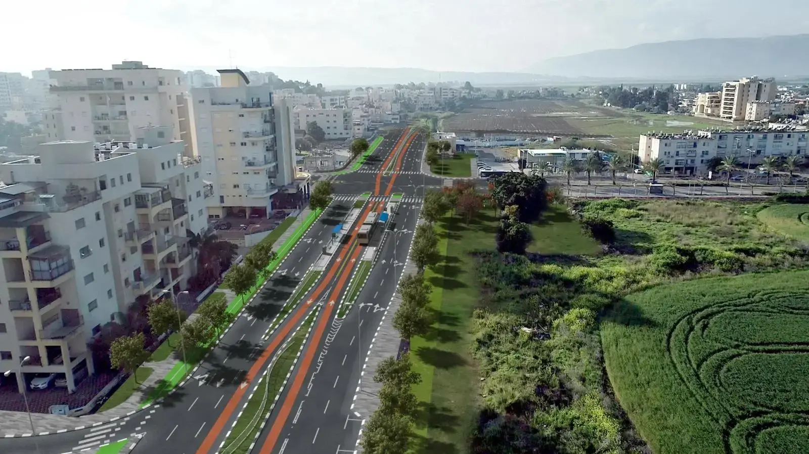 הדמיית מטרונית קריית אתא