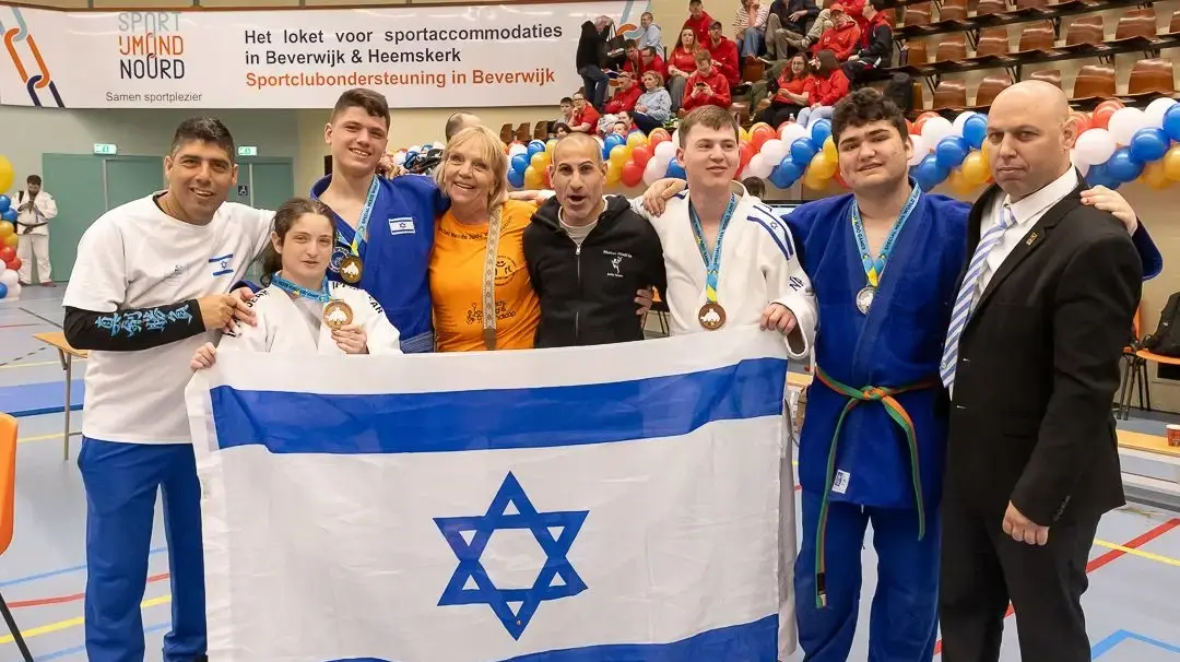 חברי נבחרת הג'ודו בהולנד