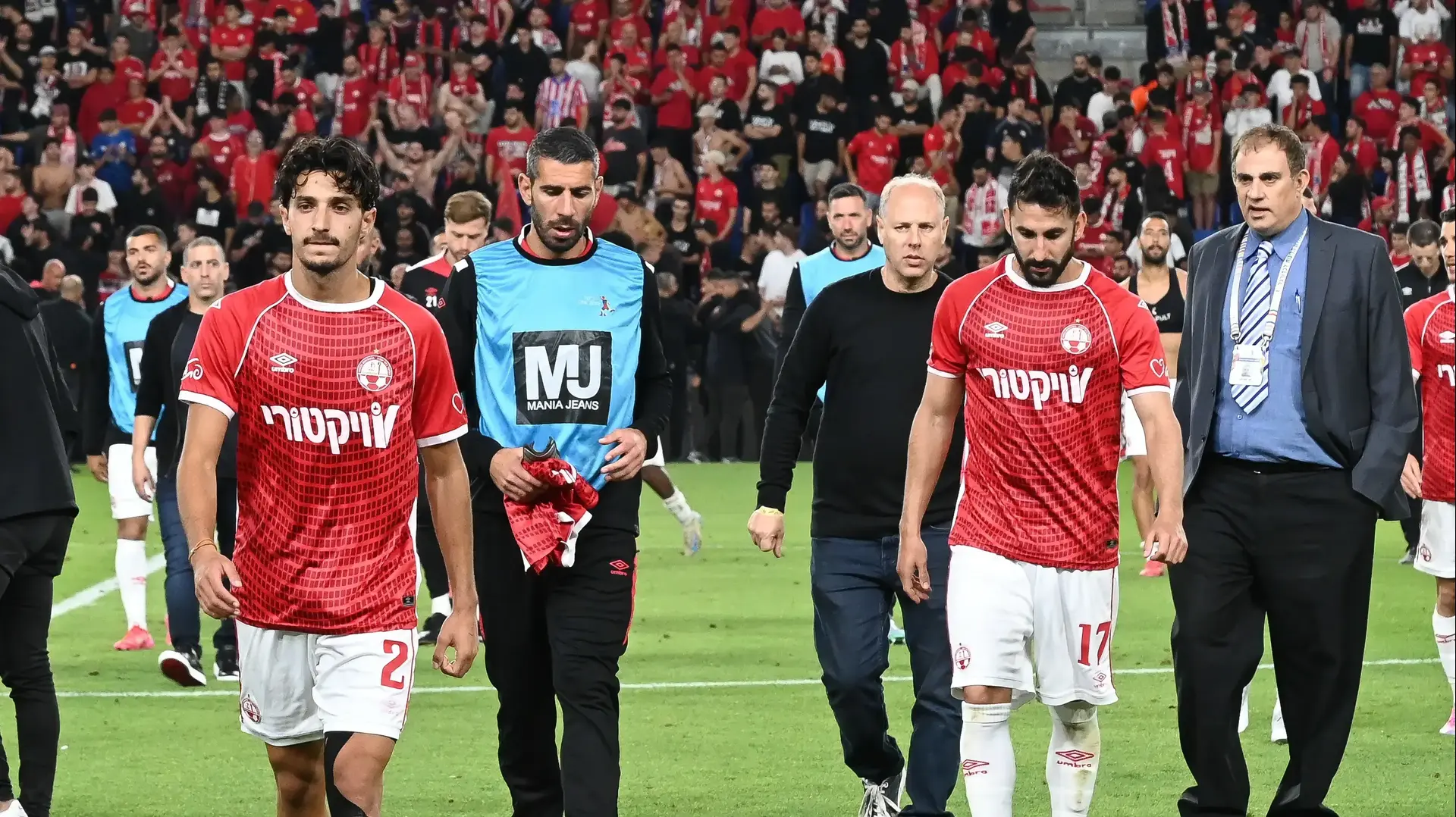 שחקני הפועל באר שבע מאוכזבים שחקני הפועל באר שבע מאוכזבים