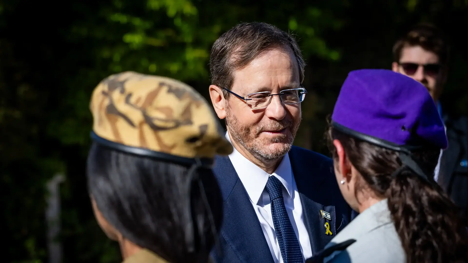 חזרה גנרלית של טקס אותות הנשיא לחיילים מצטיינים, בית הנשיא, 28 באפריל 2025