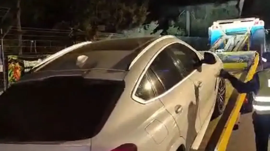 רכבי היוקרה שעוקלו במסגרת פעילות משותפת של רשות המסים ומשטרת ישראל בטמרה ובאעבלין