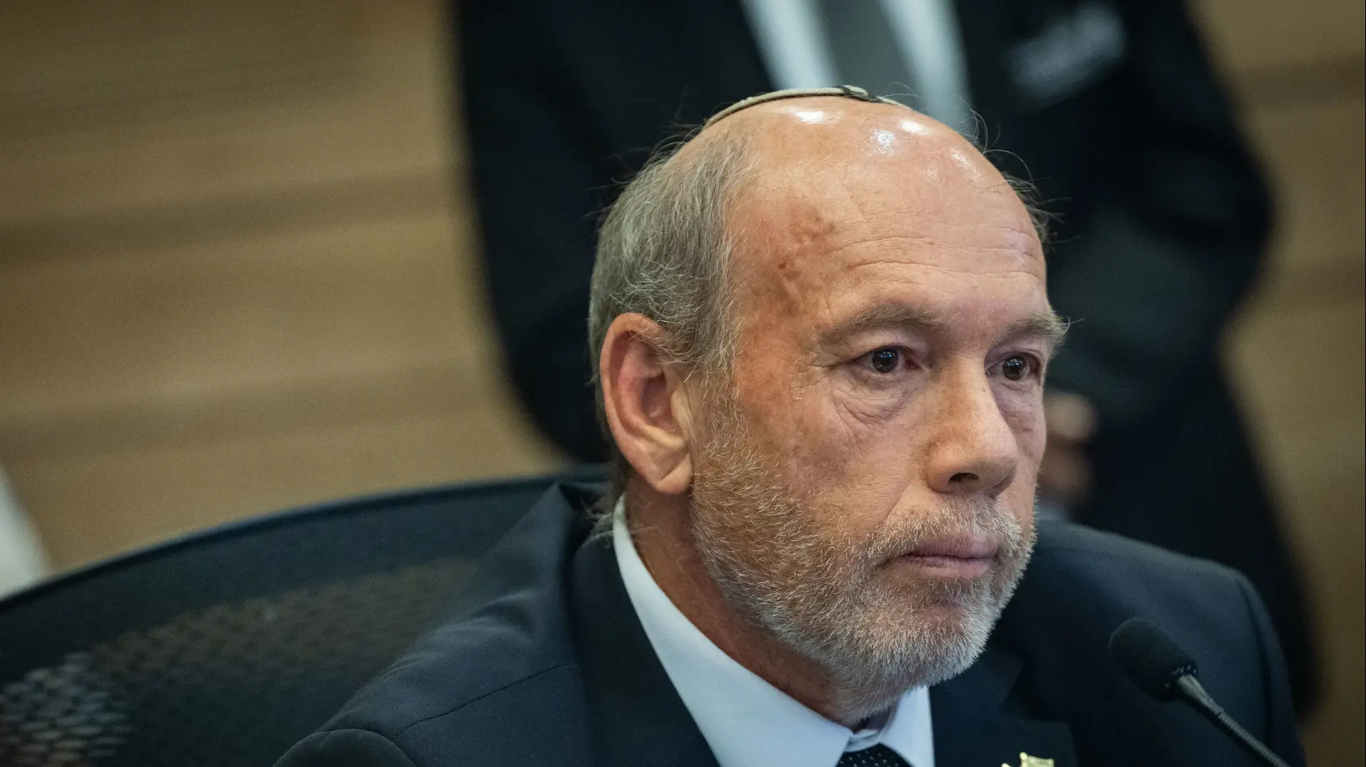 מבקר המדינה מתניהו אנגלמן בדיון הוועדה לביקורת המדינה, 12 במאי 2025