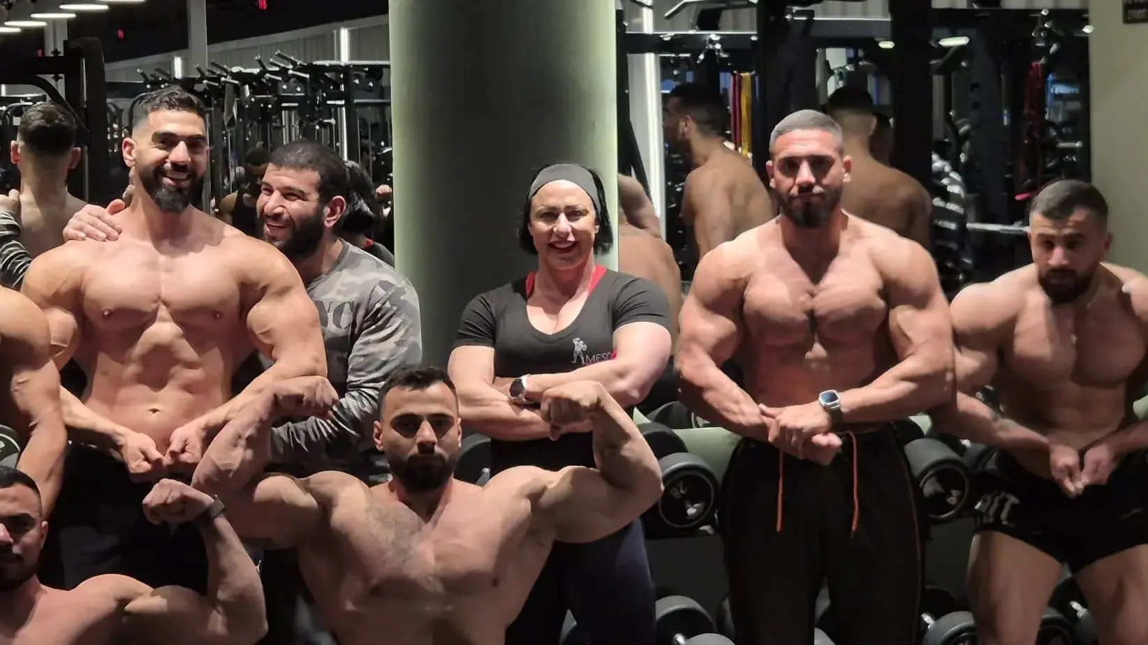חגית סינדליס לצד מתחרים