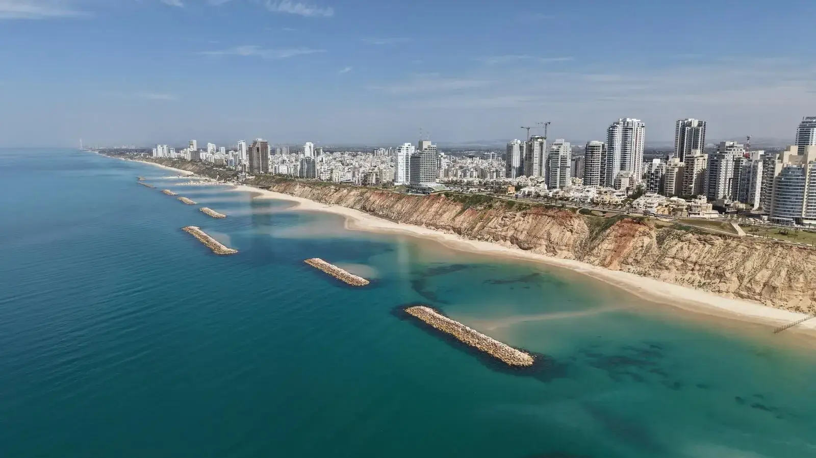 פרויקט שוברי הגלים בנתניה