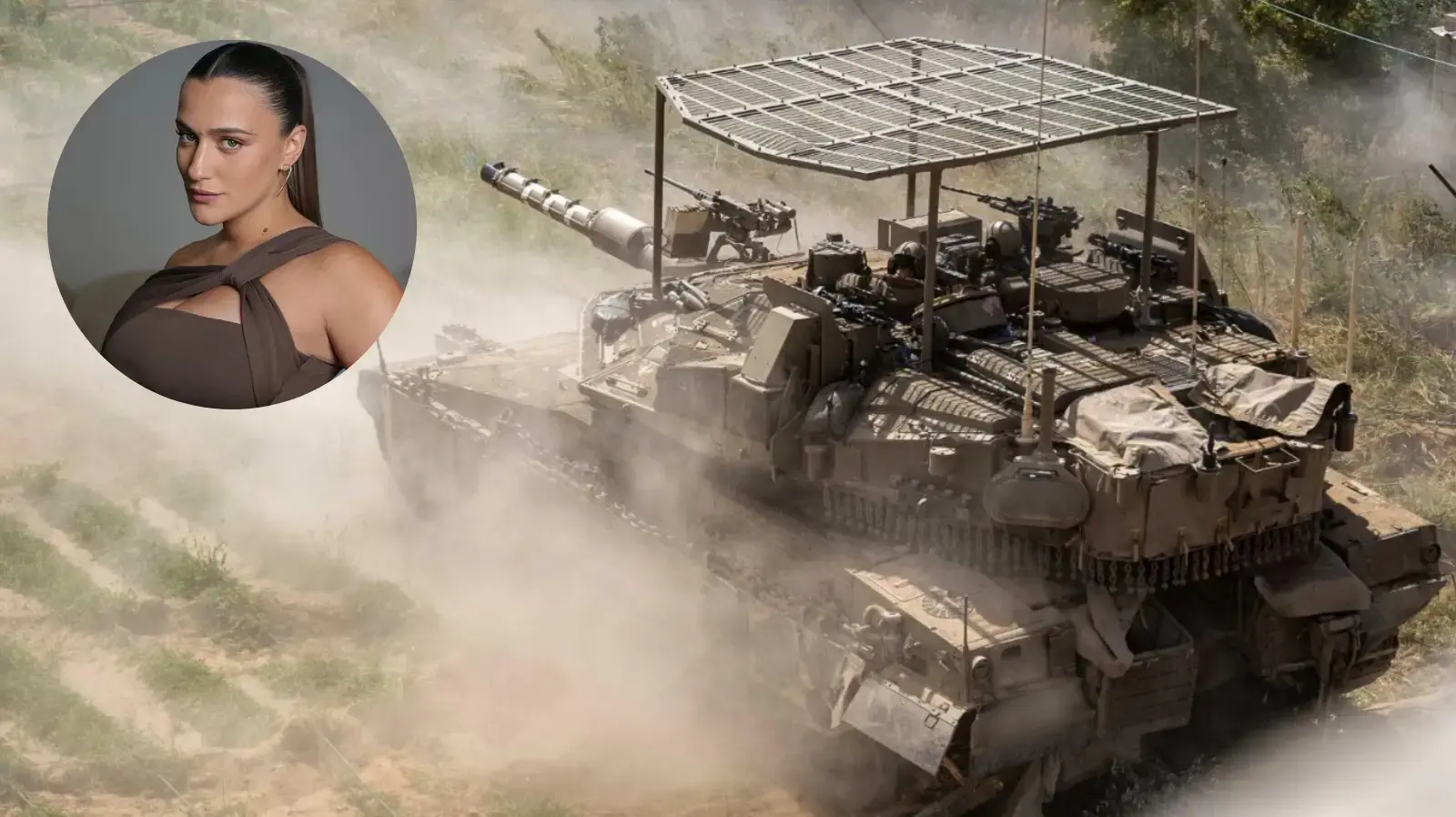 טנק בעזה. גל מלכה