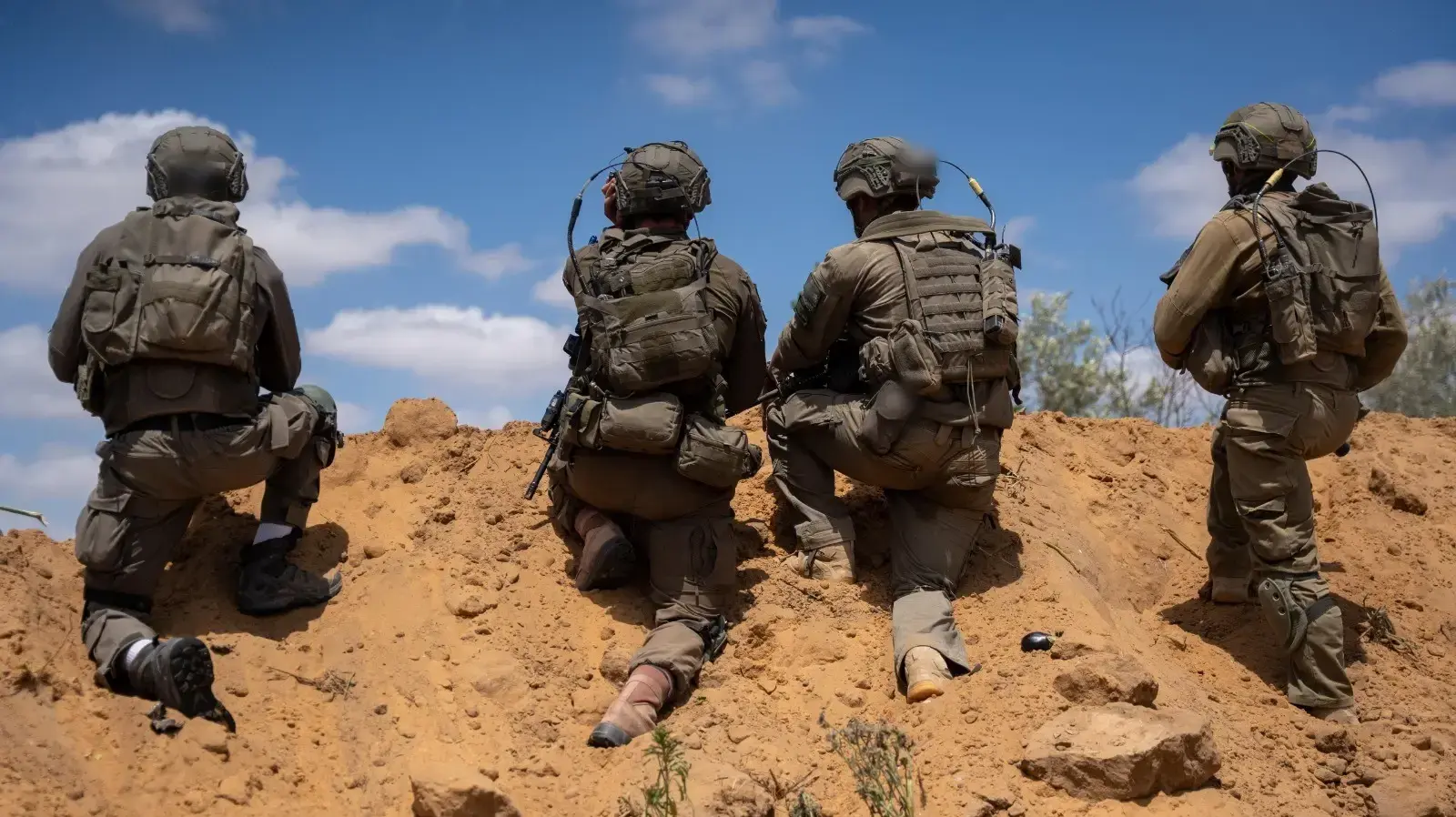 פעילות צוות הקרב של חטיבת הנח״ל בצפון רצועת עזה