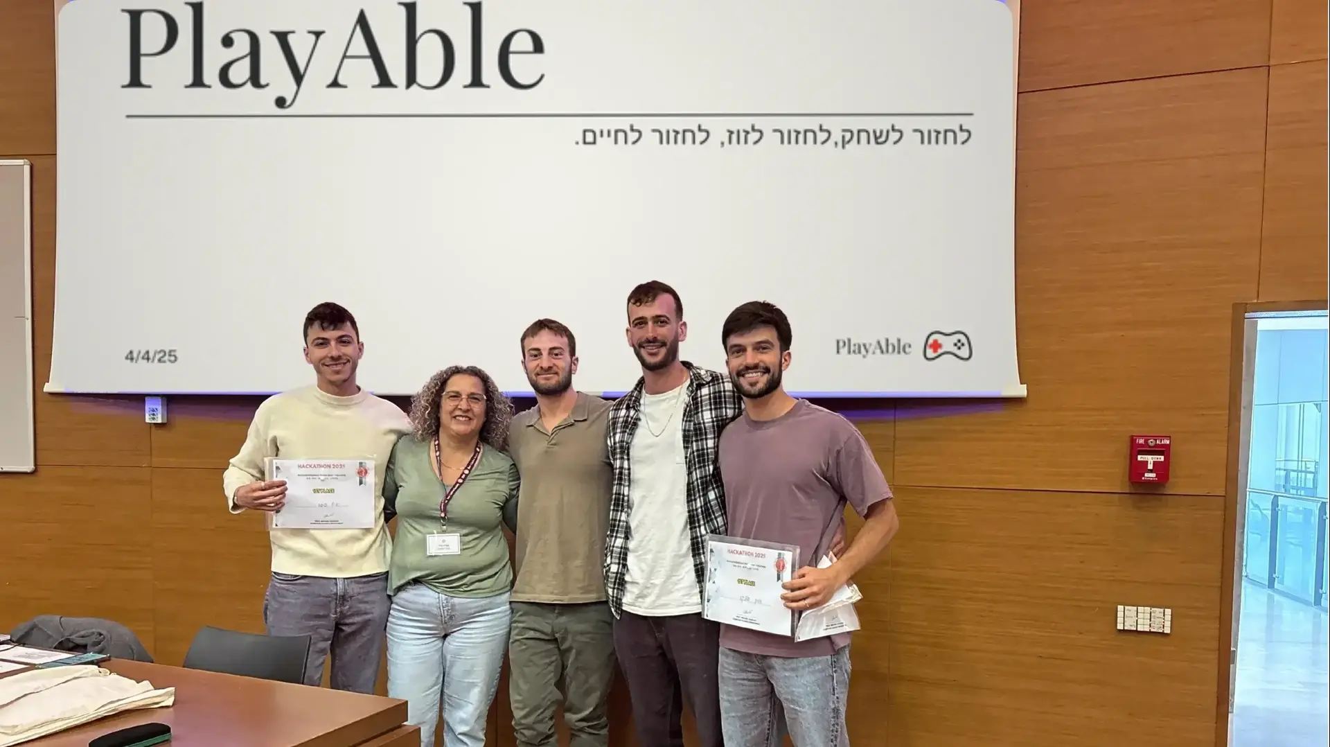 ארבעת המפתחים לאחר הזכייה בהאקתון