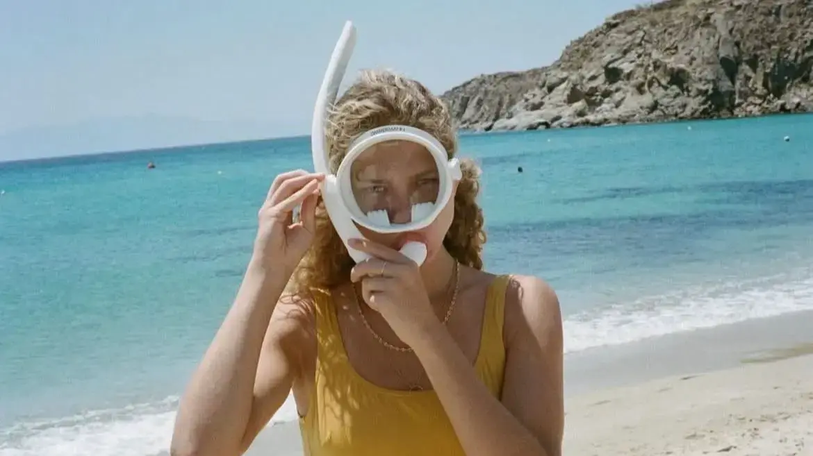 דורית רבליס בחופשה של צימרמן במיקונוס