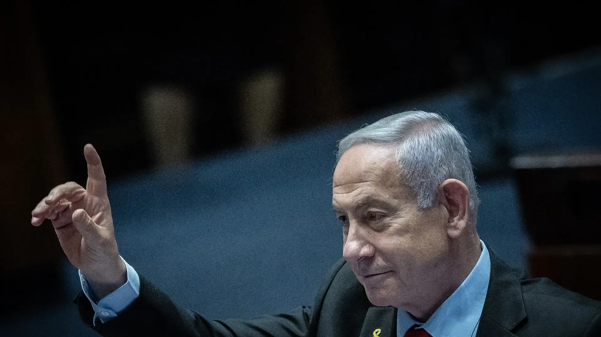 ראש ממשלת ישראל, בנימין נתניהו, משתתף בדיון 40 החתימות במליאת הכנסת, בירושלים

 28 במאי 2025