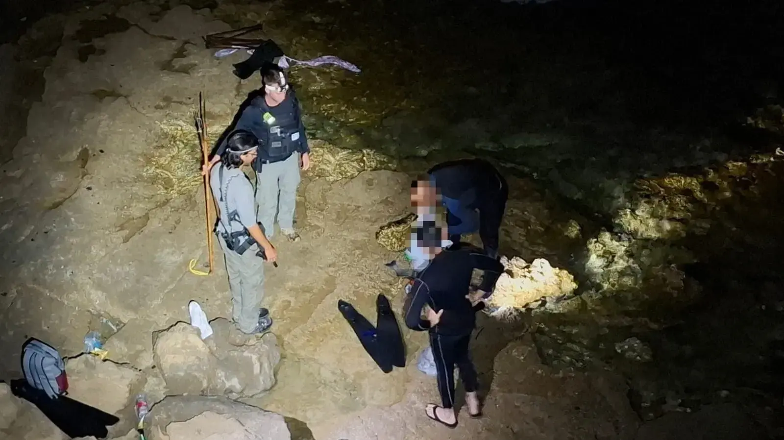 מענה אכיפתי לדיג בשמורת גדור בלילה בעונת הרבייה עם רובים, יולי 2025