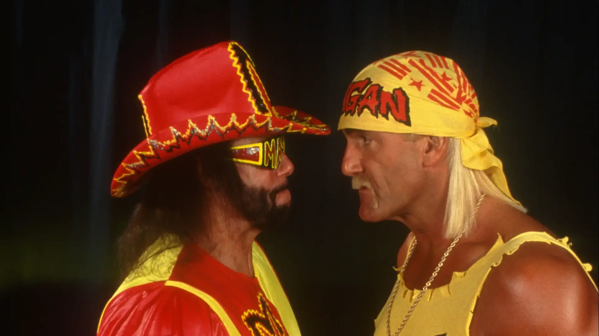 האלק הוגאן עם מאצ'ו מן, ינואר 1990 WWE האלק הוגאן עם מאצ'ו מן, ינואר 1990 WWE