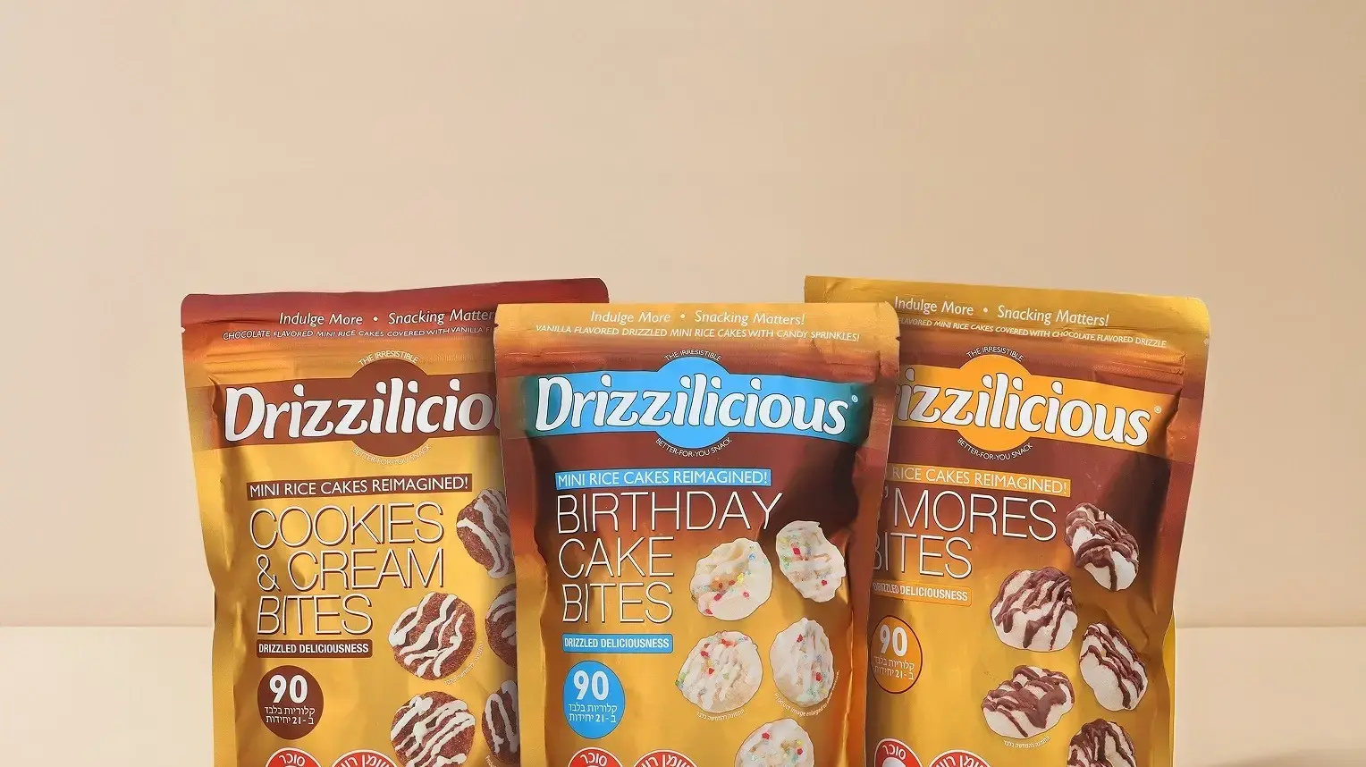 פריכיות Drizzilicious