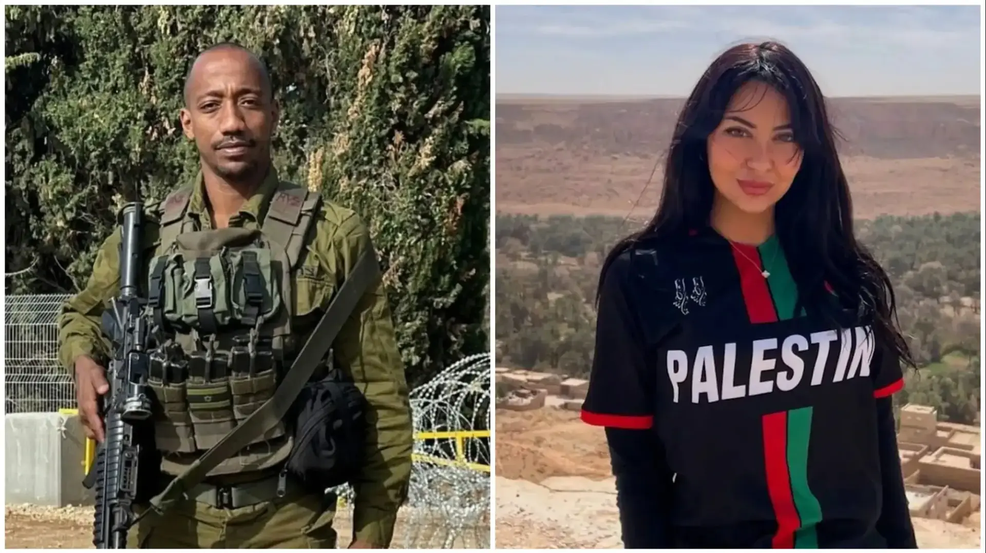 מנשה זלקה לצד "העיתונאית" ליילה חאמד מנשה זלקה לצד "העיתונאית" ליילה חאמד