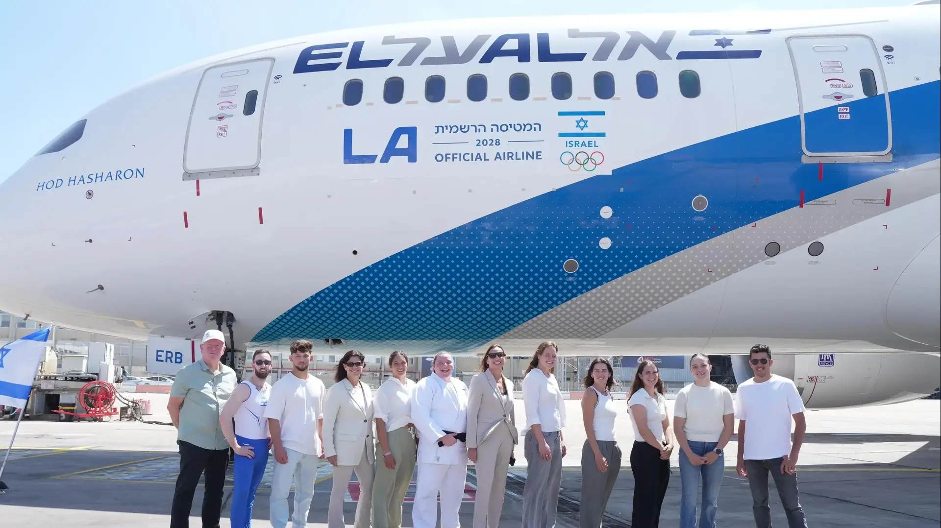 אל על תהיה המטיסה הרשמית של הוועד האולימפי בישראל למשחקים האולימפיים בלוס אנג'לס 2028