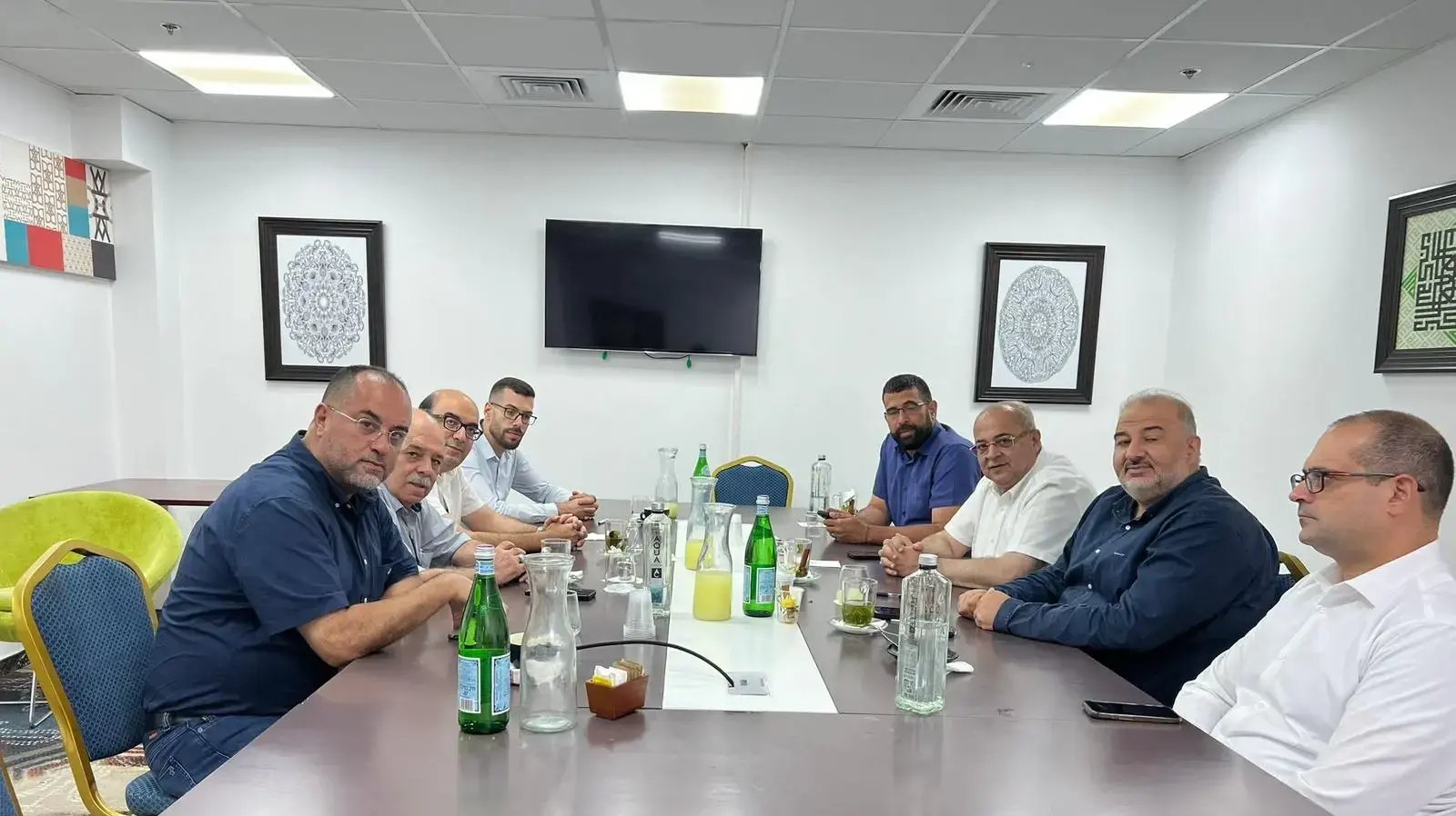 מנהיגי רע”ם, חד”ש, תע”ל ובל”ד, נועדו בנצרת