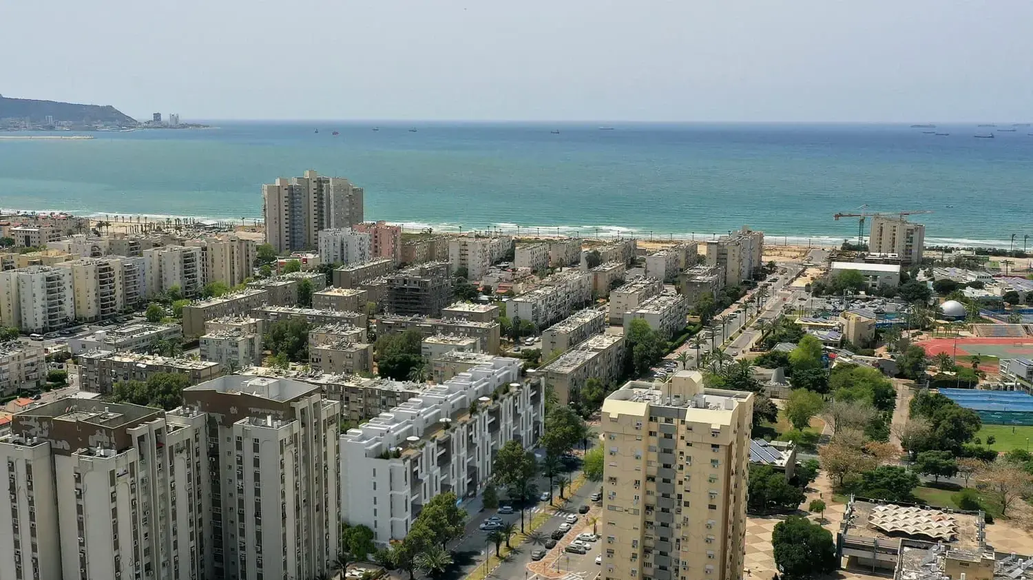 מבט מהאוויר על קריית ים