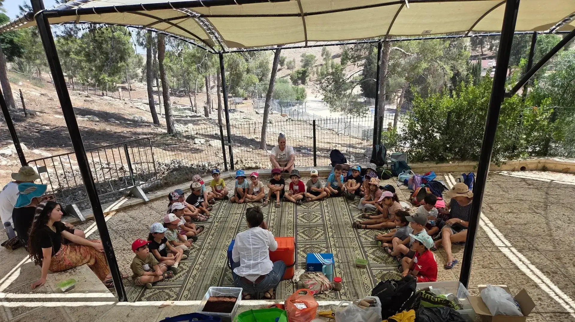ילדי בני שמעון בחינוך סביבתי חווייתי