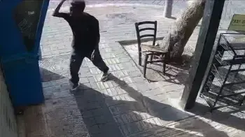 חשוד גורם נזק לכספומט בעיר העתיקה בבאר שבע