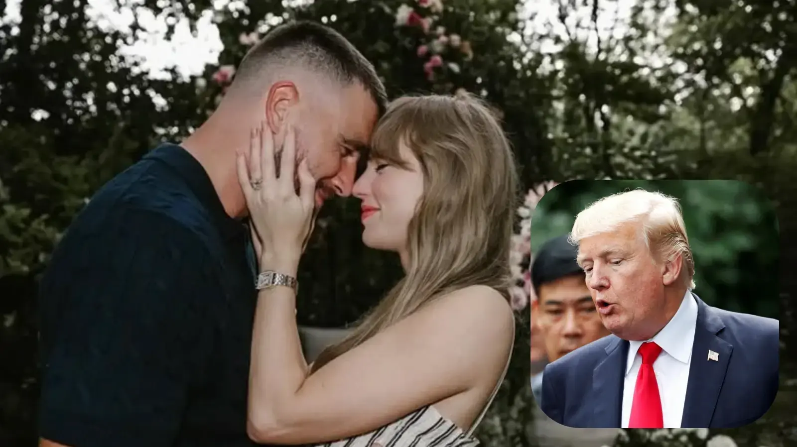 טיילור סוויפט וטרוויס קלסי מאורסים. אוגוסט 2025