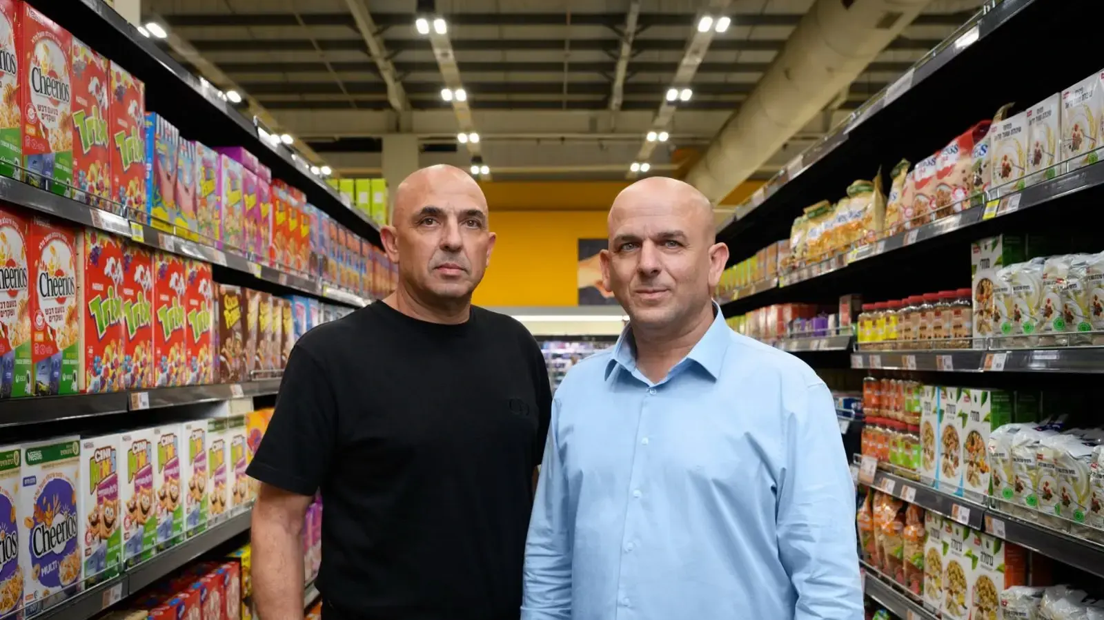 המנכ"לים המשותפים של שופרסל - שלומי אמיר (מימין) ויוסי אמיר המנכ"לים המשותפים של שופרסל - שלומי אמיר (מימין) ויוסי אמיר