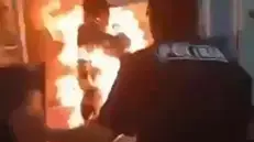 גבר הצית את עצמו בשדה התעופה בקזחסטן
