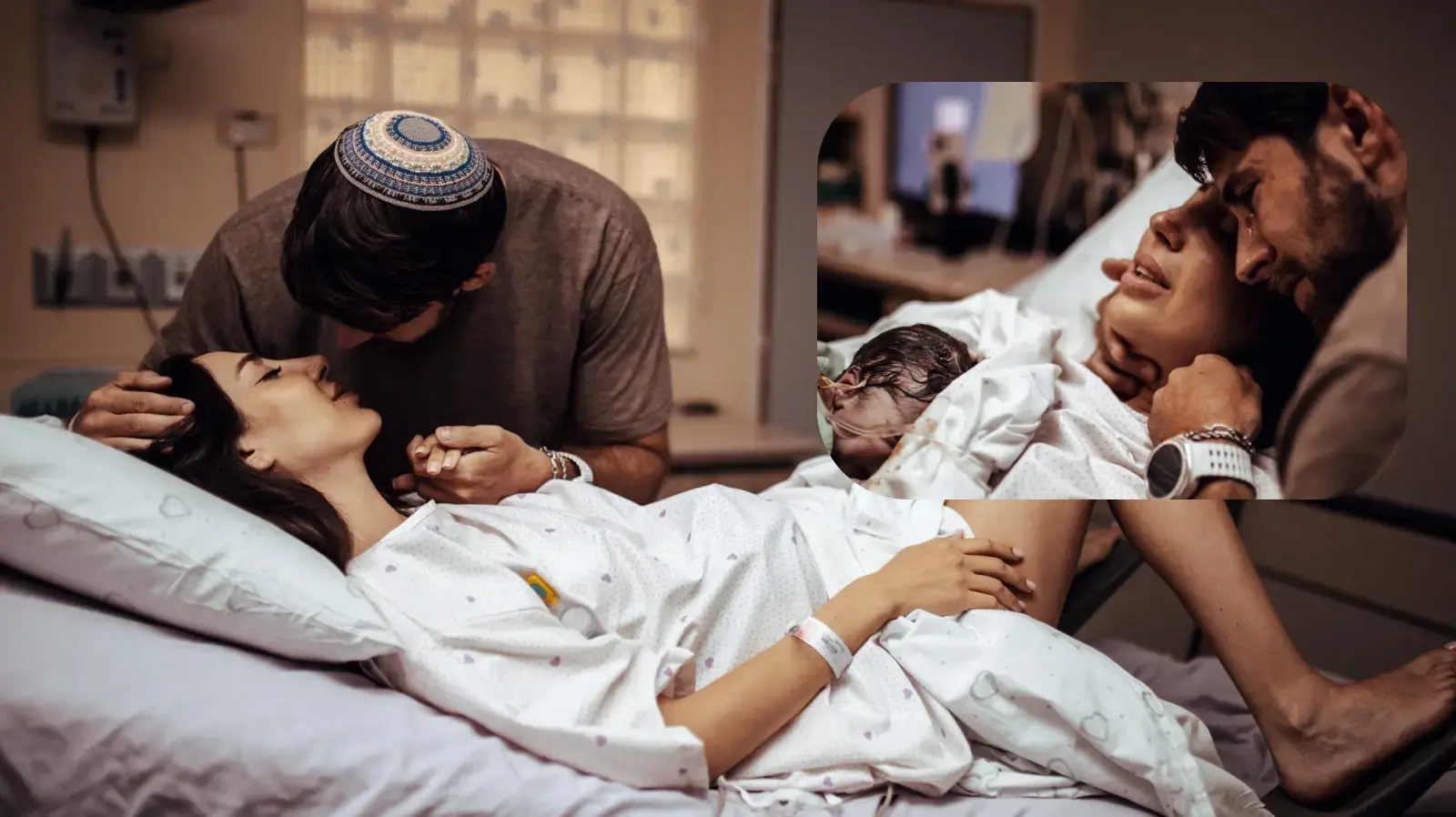 טליה עובדיה ושחף רז ילדו בן בכור
